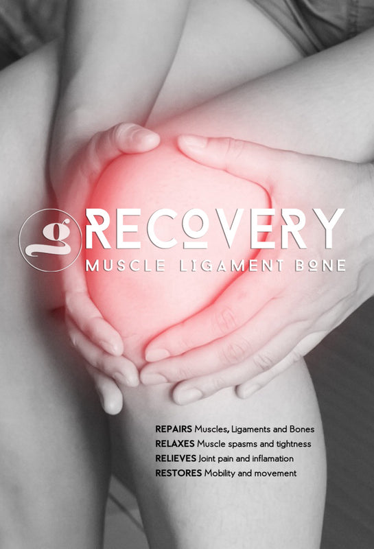 A recovery cream that heals muscles, ligaments and bone.